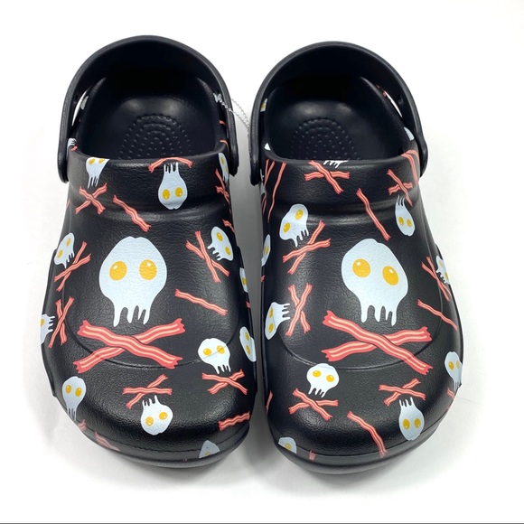 eggs and bacon crocs